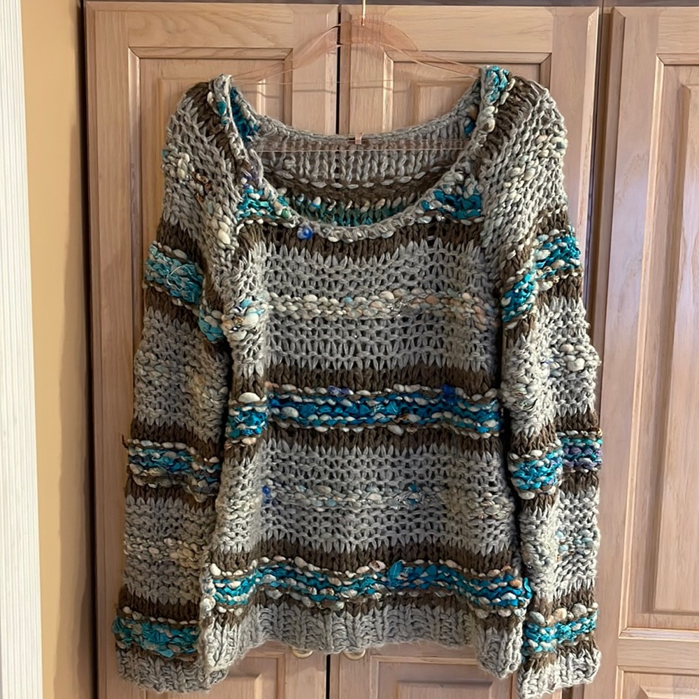 Free People chunky knit sweater